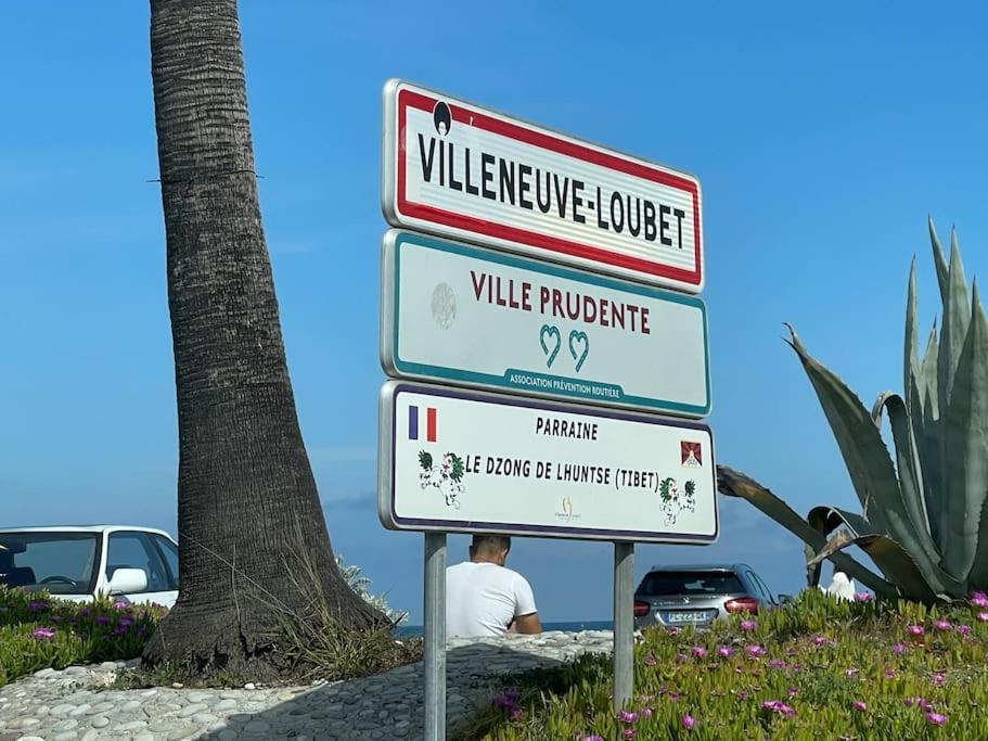Studio A 2 Pas De La Plage Villeneuve-Loubet Esterno foto