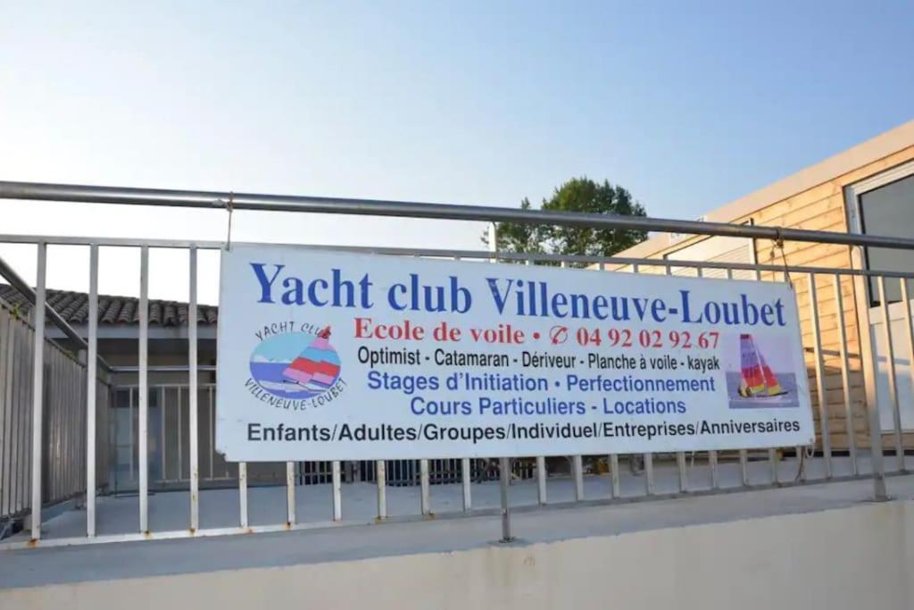 Studio A 2 Pas De La Plage Villeneuve-Loubet Esterno foto